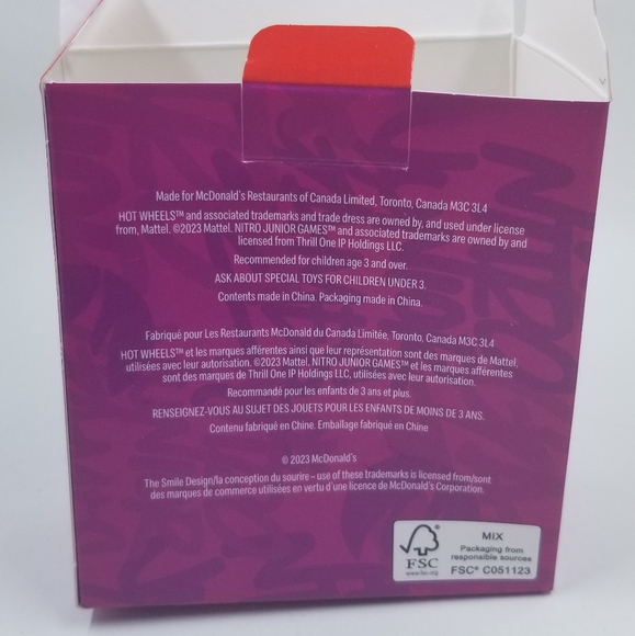 {FWP} [HOT WHEELS] Trick Bike, Nitro Junior Games - Picture 13 of 13